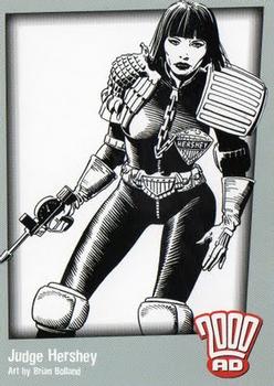 2008 Strictly Ink 30 Years of 2000 AD #32 Judge Hershey Front