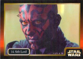 1999 Ikon Collectables Star Wars: Episode 1 #14 Sith Lord Front