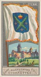 1888 Allen & Ginter City Flags (N6) #NNO Saint-Etienne Front