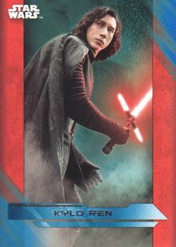 2017 Topps Star Wars: The Last Jedi - Blue #3 Kylo Ren Front