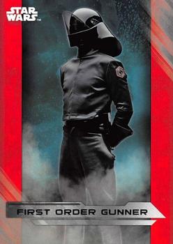 2017 Topps Star Wars: The Last Jedi - Silver #51 First Order Gunner Front