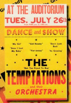 2010 Breygent Woodstock Generation Rock Poster Cards #7 The Temptation of Rhythm & Blues Front