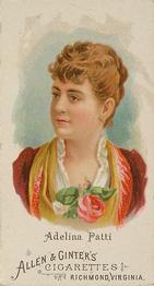 1888 Allen & Ginter World's Beauties (N26) #NNO Adelina Patti Front