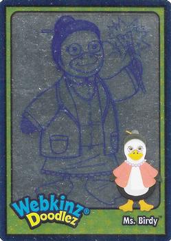 2007 Ganz Webkinz Series 1 - Doodlez #D1-03 Ms. Birdy Front