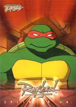 2003 Fleer Teenage Mutant Ninja Turtles - Gold #12 Splinter on Raphael Front