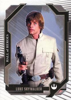 2017 Topps Star Wars Masterwork - Hall of Heroes #HH-1 Luke Skywalker Front