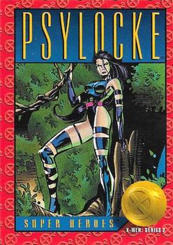 1993 Toy Biz X-Men Series 2 #24 Psylocke Front