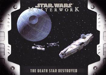 2017 Topps Star Wars Masterwork - Evolution of the Rebel Alliance #LP-6 The Death Star destroyed Front