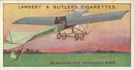 1915 Lambert & Butler Aviation #14 Blackburn Monoplane Front