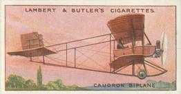 1915 Lambert & Butler Aviation #21 Caudron Biplane Front