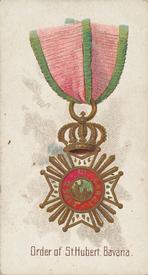 1890 Allen & Ginter The World's Decorations (N30) #35 Order of St. Hubert Bavaria Front