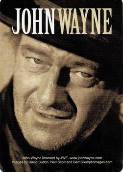 2016 Aquarius John Wayne Playing Cards #4♠ John Wayne Back