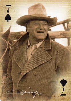 2016 Aquarius John Wayne Playing Cards #7♠ John Wayne Front