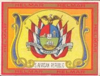 1910 Helmar Seals of US & Coat of Arms (T107) #NNO South African Republic Front