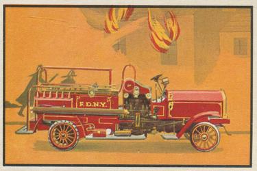 1953 Bowman Firefighters (R701-3) #28 1914 Knox Combination Front