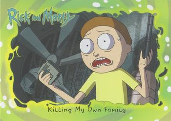 2018 Cryptozoic Rick & Morty Season 1 #18 Killing My Own Family Front