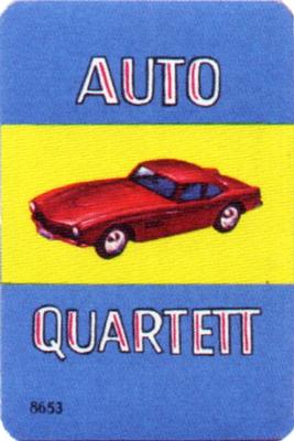 1965 S&S Auto Quartett (8653) Non-Sport - Gallery | Trading Card Database