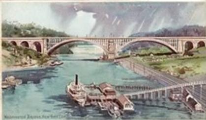 1890 Honest Bridges (N102) #NNO Washington Bridge Front
