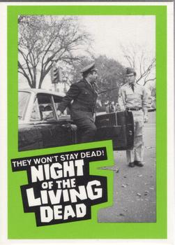 1988 Imagine Night of the Living Dead (Green Border) #30 Out Of The Car Front