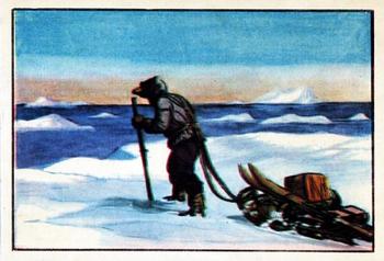 1961 Leaf Famous Discoveries & Adventures #9 Douglas Mawson Front