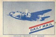 1942 Daily Mail Airplanes - British Consols #NNO Douglas Boston 111 Front