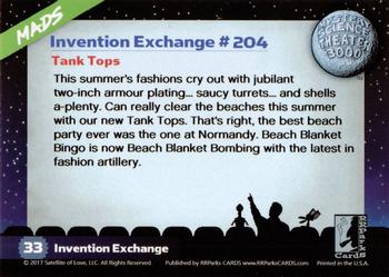 2018 RRParks Mystery Science Theater 3000 Series One #33 Tank Tops Back