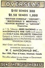 1942 Daily Mail Airplanes - Overseas Black Back 1000 #NNO Fleet Finch 11 Back