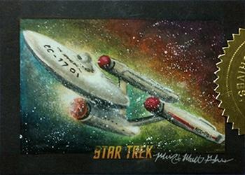 2014 Rittenhouse Star Trek The Original Series Portfolio  - Painted Art #NNO Mick / Matt Glebe Front