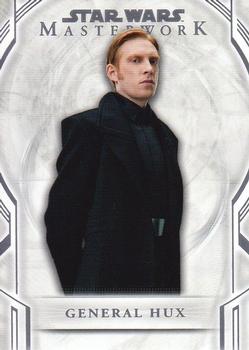 2018 Topps Star Wars Masterwork #89 General Hux Front