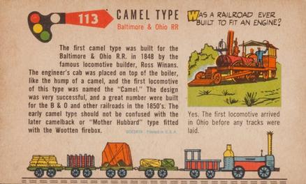 1955 Doeskin Rails & Sails (F378) #113 Camel Type Back