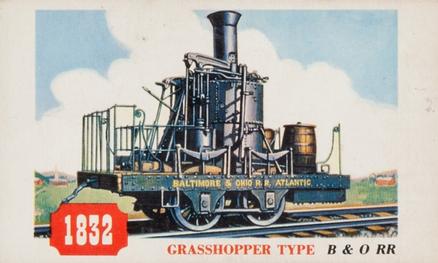 1955 Doeskin Rails & Sails (F378) #115 Grasshopper Type Front