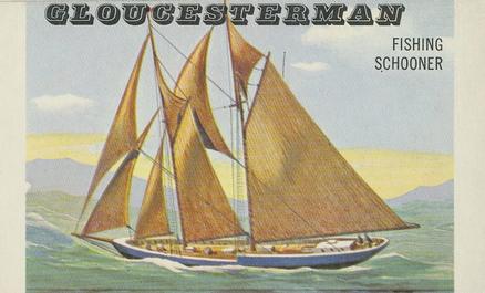 1955 Doeskin Rails & Sails (F378) #176 Gloucesterman Front