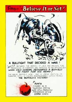 1970 Fleer Ripley's Believe It Or Not #NNO A Bullfight that Decided a War Front