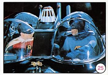 1966 O-Pee-Chee Batman Bat Laffs #25 Batman and Robin Front