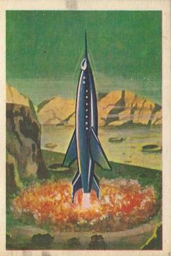 1958 Parkhurst Missiles and Satellites (V339-7) #23 Landing On Venus Front