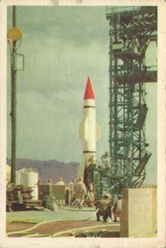 1958 Parkhurst Missiles and Satellites (V339-7) #37 Hermes A-1 (U.S. Army) Front