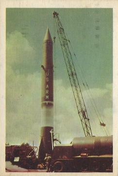 1958 Parkhurst Missiles and Satellites (V339-7) #38 Redstone (U.S. Army) Front