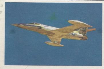 1958 Parkhurst Missiles and Satellites (V339-7) #47 Lockeed F-90 Penetration Fighter Front