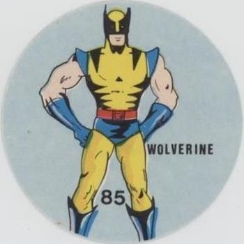 1983 Ovaltine Marvel Super Heroes Stickers (Mexico) #85 Wolverine Front