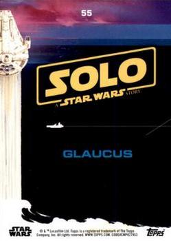 2018 Topps Solo: A Star Wars Story - Silver #55 Glaucus Back