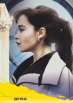 2018 Topps Solo: A Star Wars Story - Yellow #85 Qi'ra Front