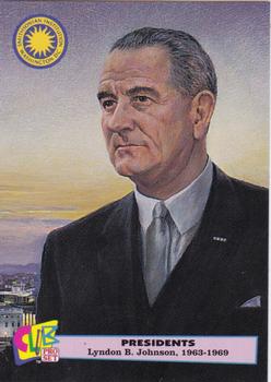 1992 Smithsonian Institute Presidents - Silver #35 Lyndon B. Johnson Front