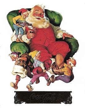 1994 Collect-A-Card Coca-Cola Collection Series 2 - Santa #S14 Santa 1960 Front