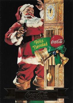 1994 Collect-A-Card Coca-Cola Collection Series 3 - Santa #S24 Santa 1958 Front