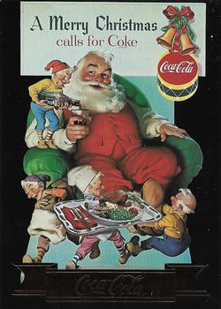 1994 Collect-A-Card Coca-Cola Collection Series 3 - Santa #S26 Santa 1960 Front