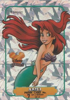 1993 Dynamic Disney Classics - Prismatic Foil #7 Ariel Front
