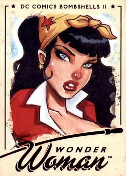 2018 Cryptozoic DC Bombshells Series 2 #16 Wonder Woman Front