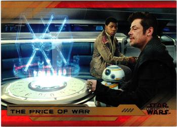 2018 Topps Star Wars The Last Jedi Series 2 - Bronze #61 The Price of War Front