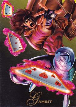 1994 Pepsi Marvel #52 Gambit Front