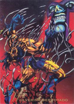 1994 Pepsi Marvel #74 Wolverine Defeated Front